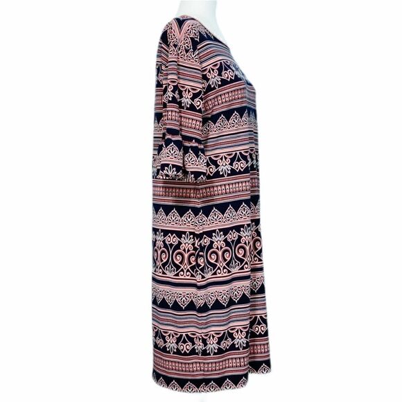 New York & Company Boho Tunic Ruffle Sleeve Dress - Picture 6 of 11